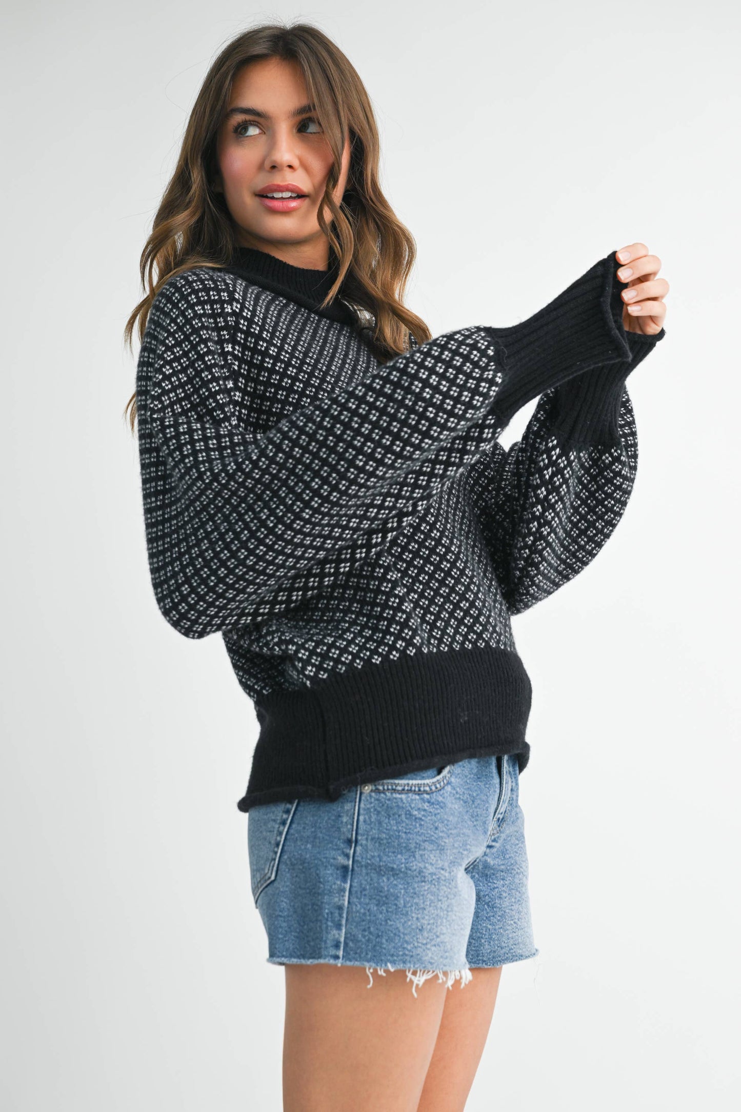 Echo Sweater/Blk