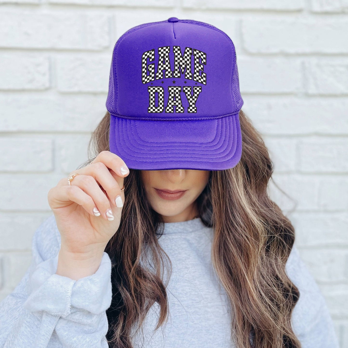 Game Day Trucker Hat BLK