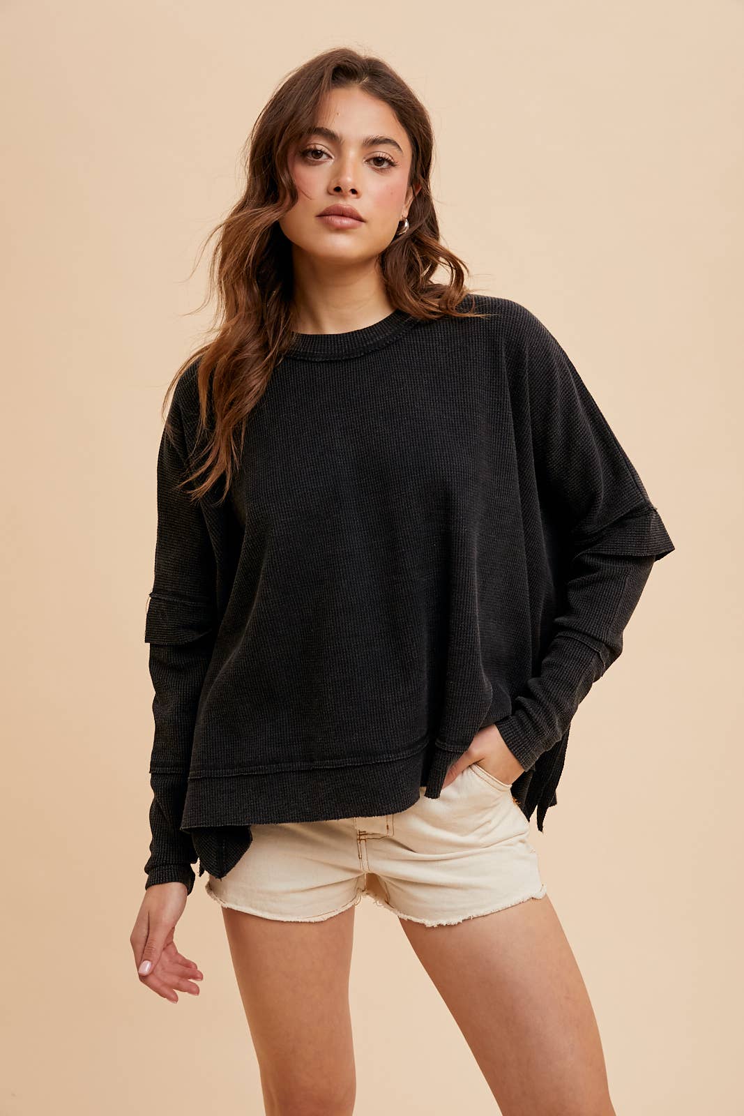 BLK Thermal Crewneck/ S