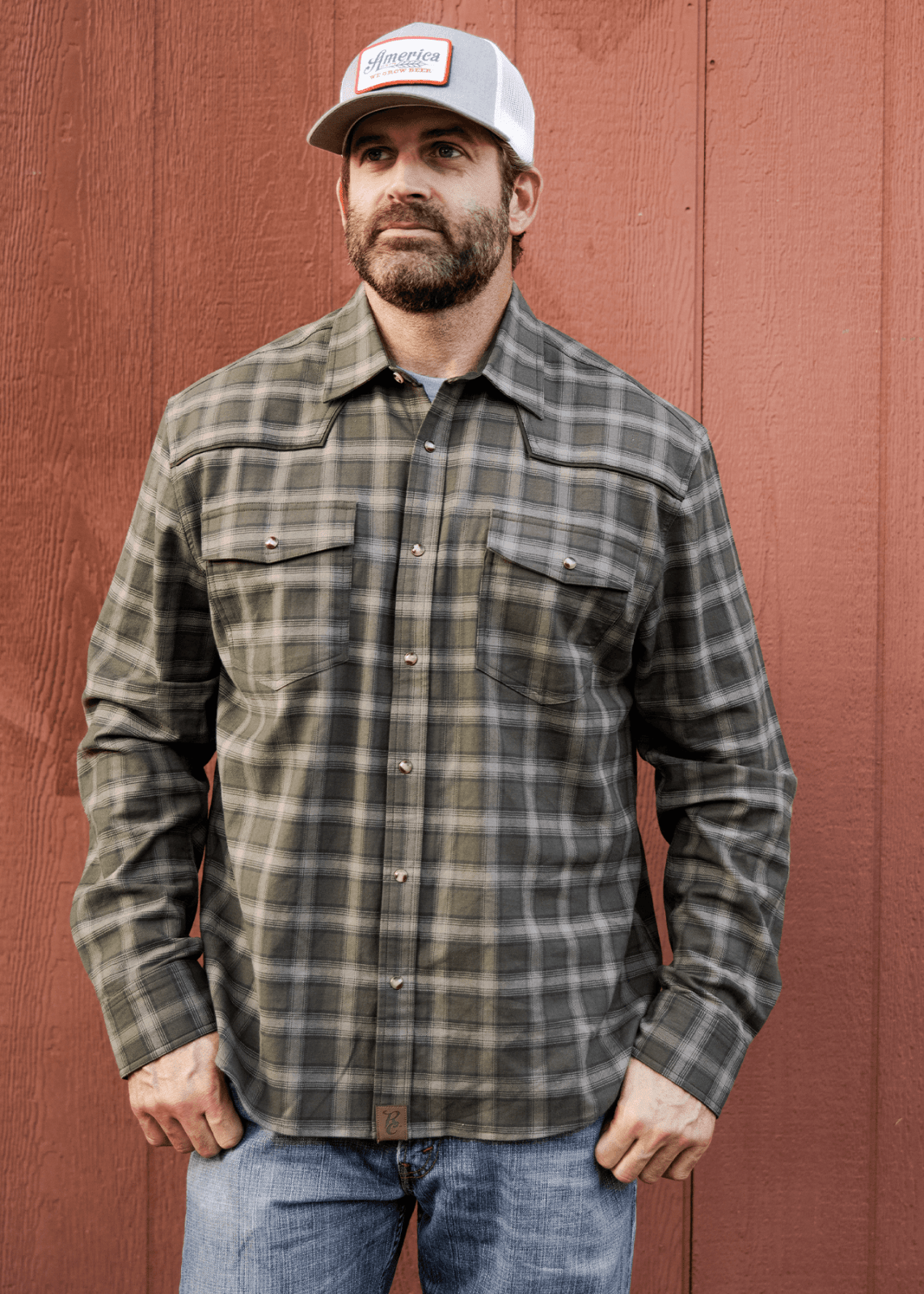 Olive Flannel