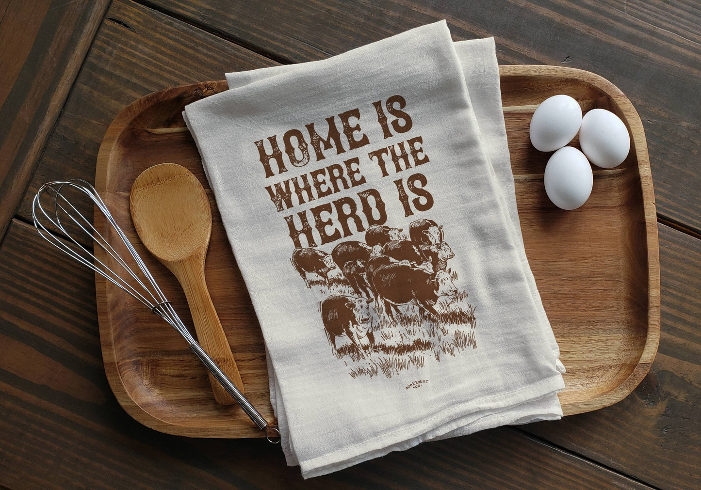 Herd Tea Towel