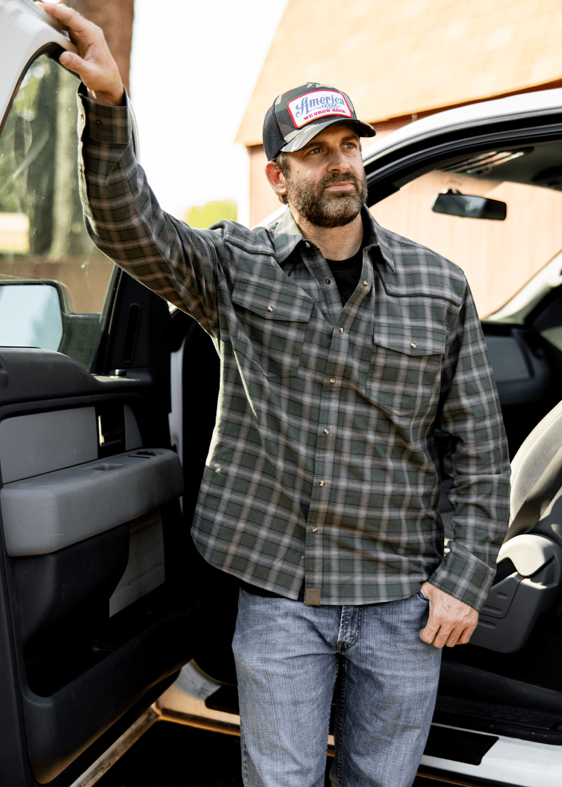 Olive Flannel