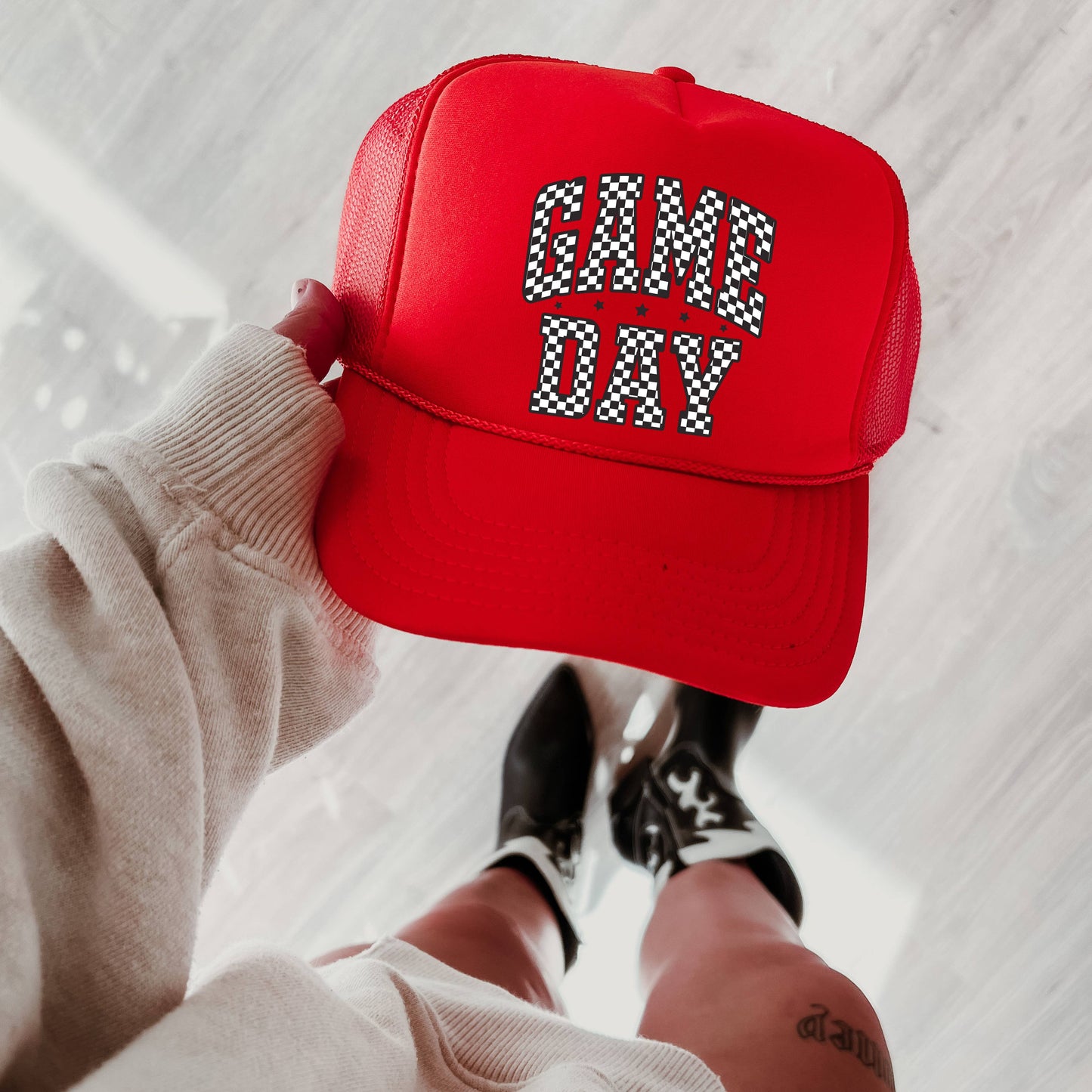 GameDay Trucker Hat Red