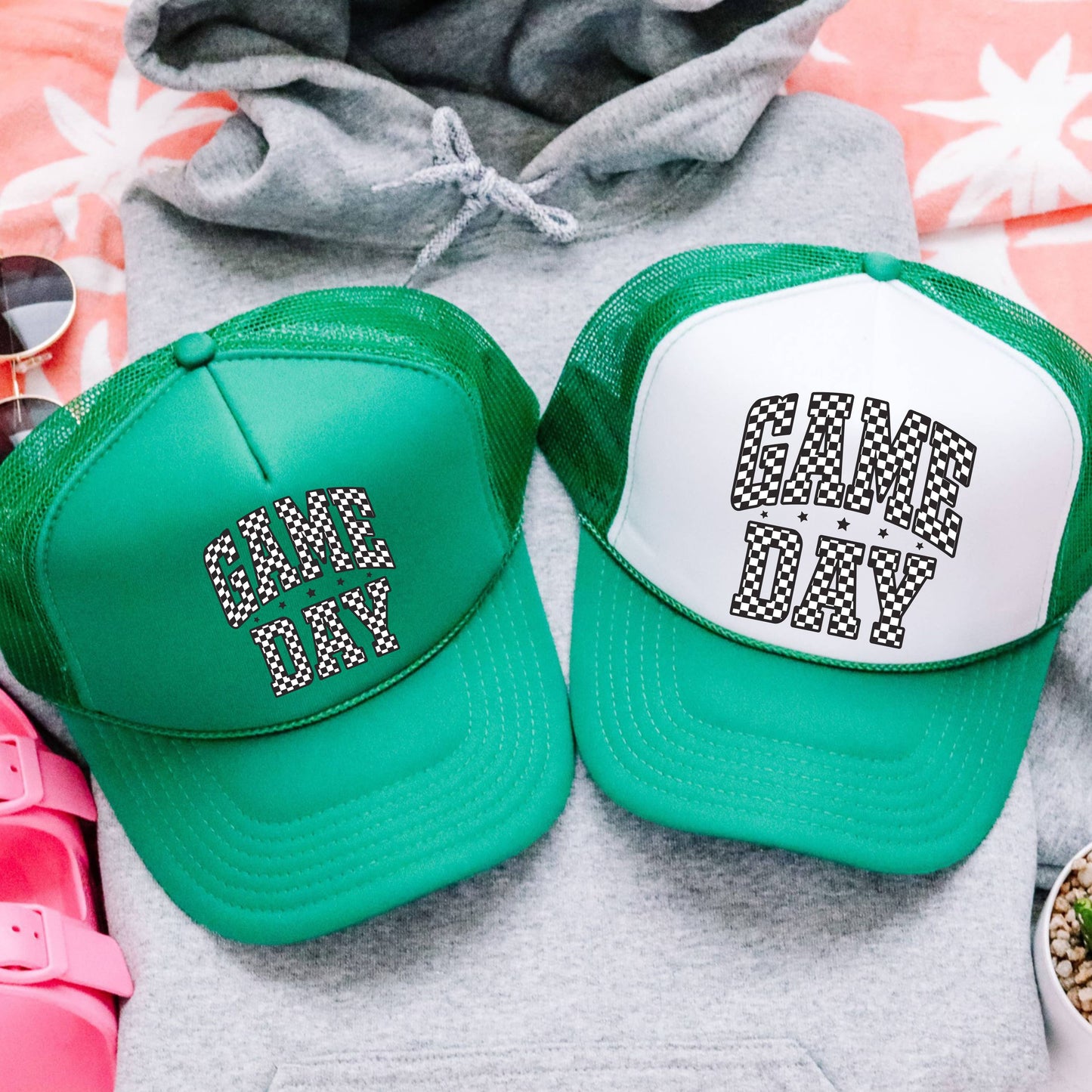Game Day Trucker Hat BLK