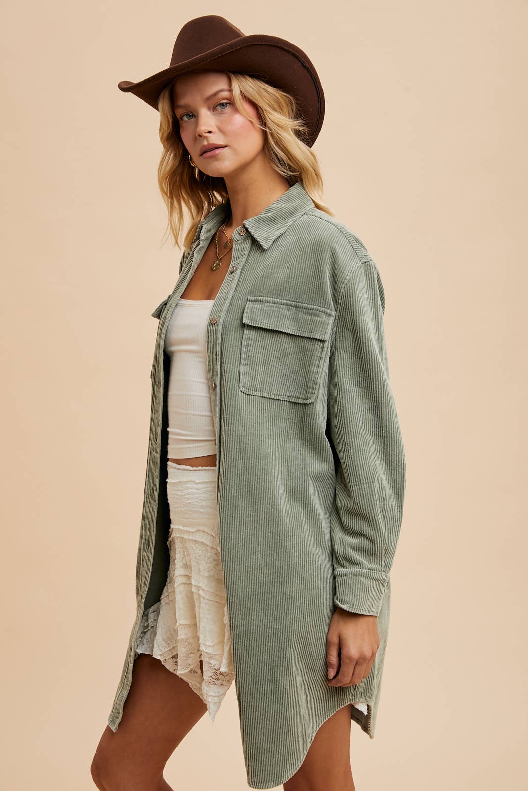 CORDUROY DUSTER