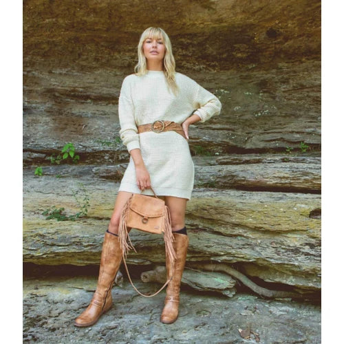 BedStu Dreamweaver Belt - TAN RUSTIC