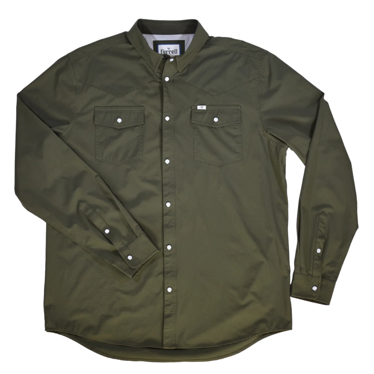 FERRELL LONG SLEEVE PEARL SNAP