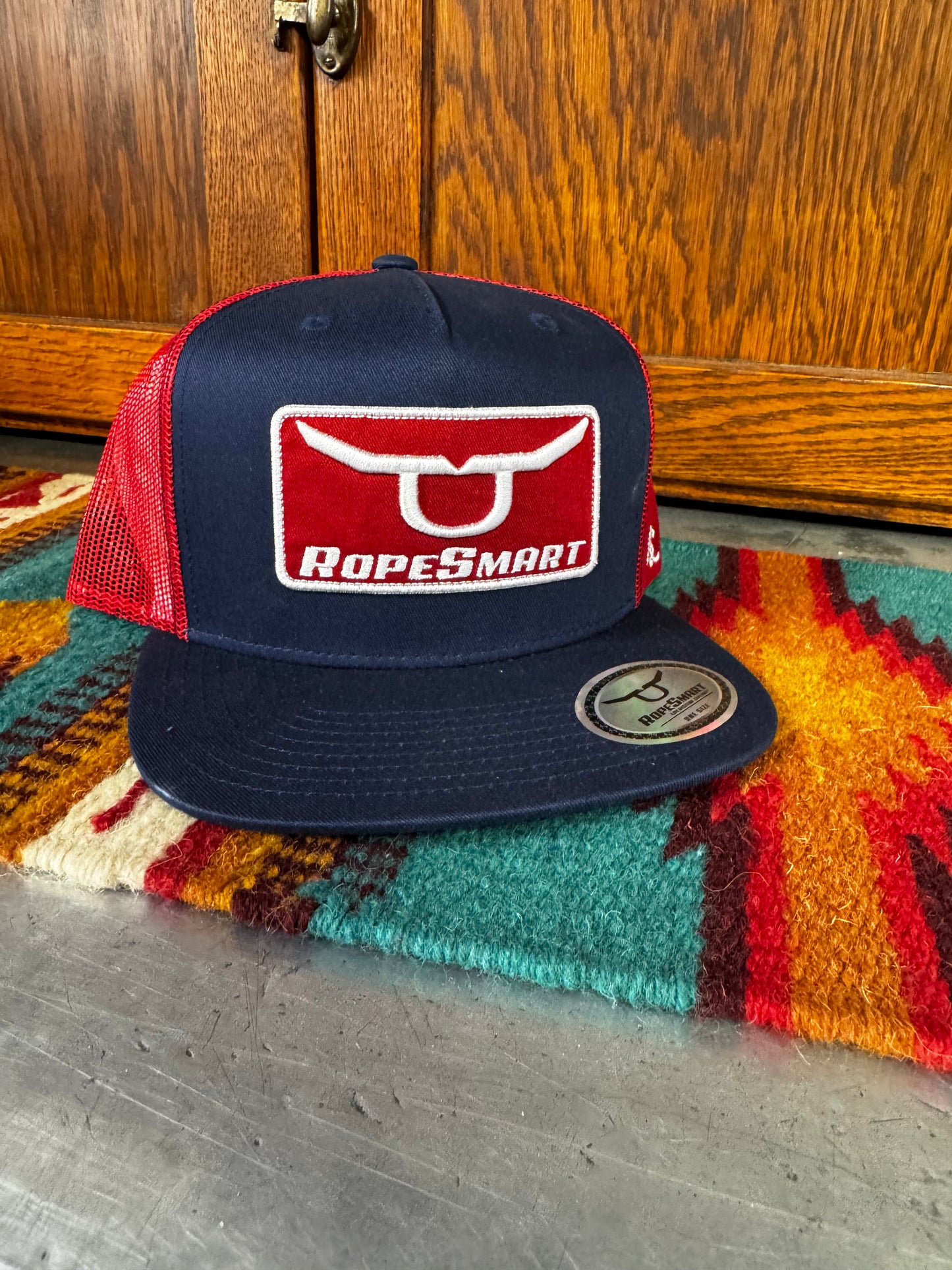 Rope Smart Hat/Navy & Red CLASSIC
