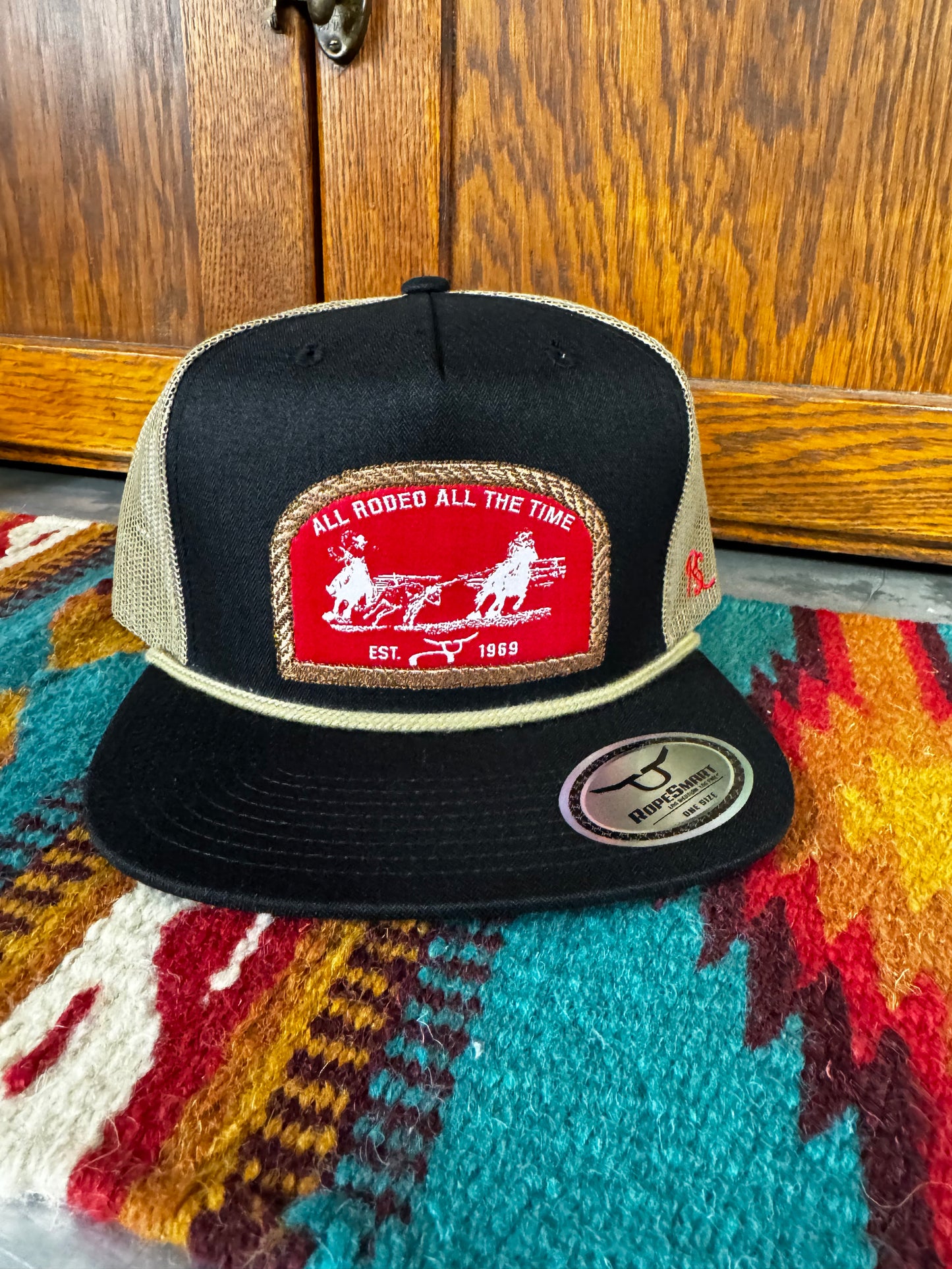 Rope Smart Hat/RodeoAllTime/Red patch