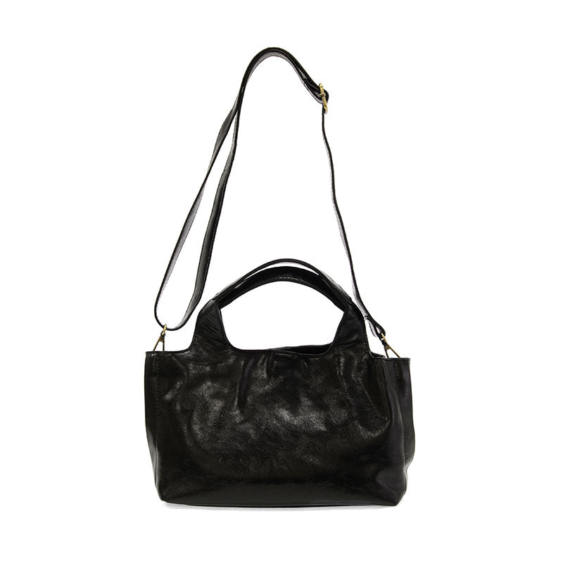 joy/CANDIE DOUBLE SATCHEL/black