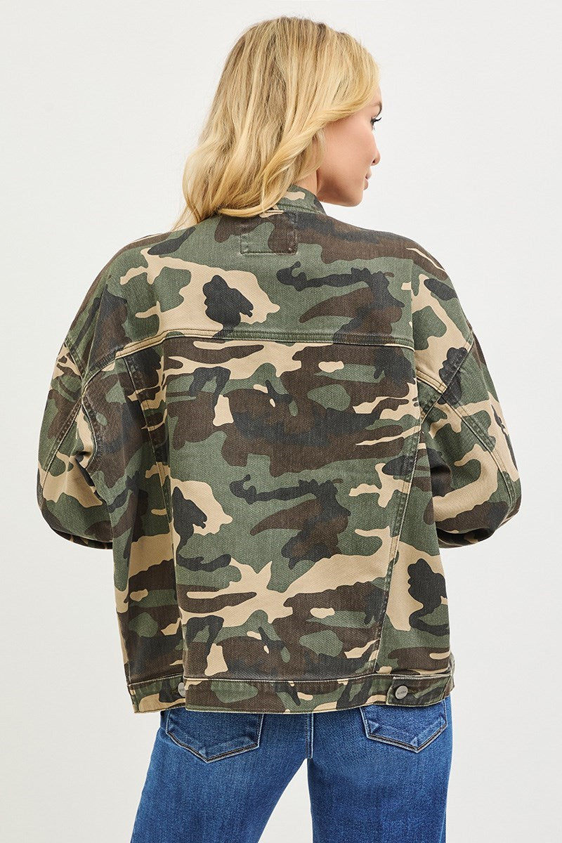 Hooded Camo Jacket