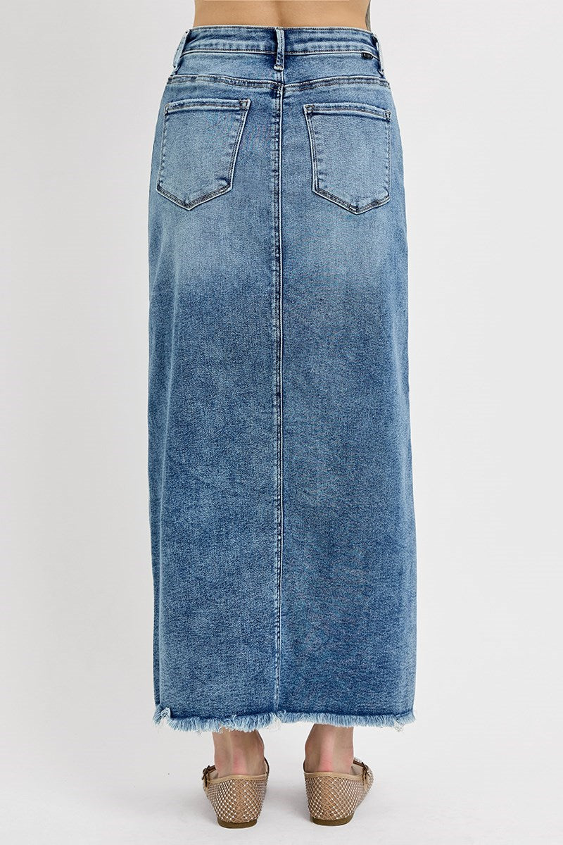 HIGH RISE DENIM SKIRT