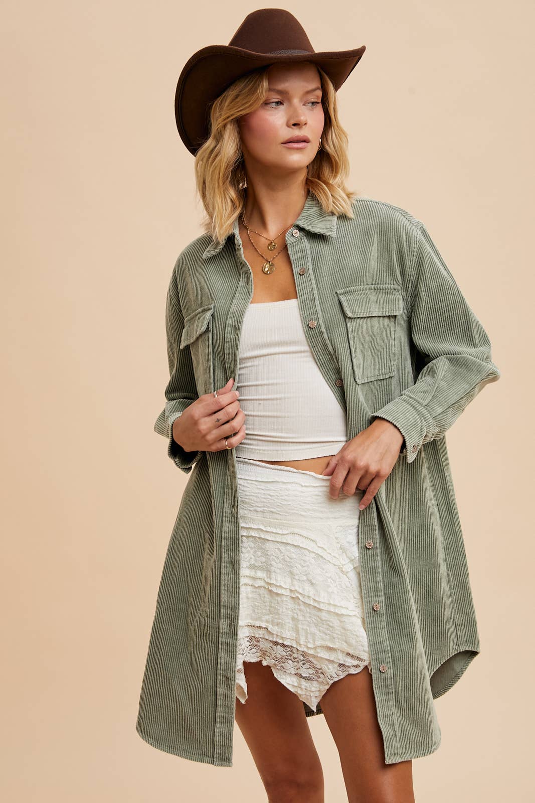 CORDUROY DUSTER