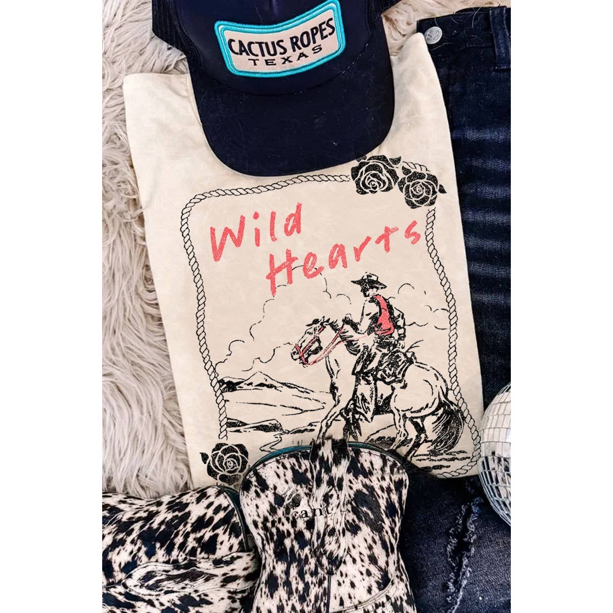 WILD HEARTS GRAPHIC TEE