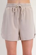 Knit Dolphin Hem Shorts