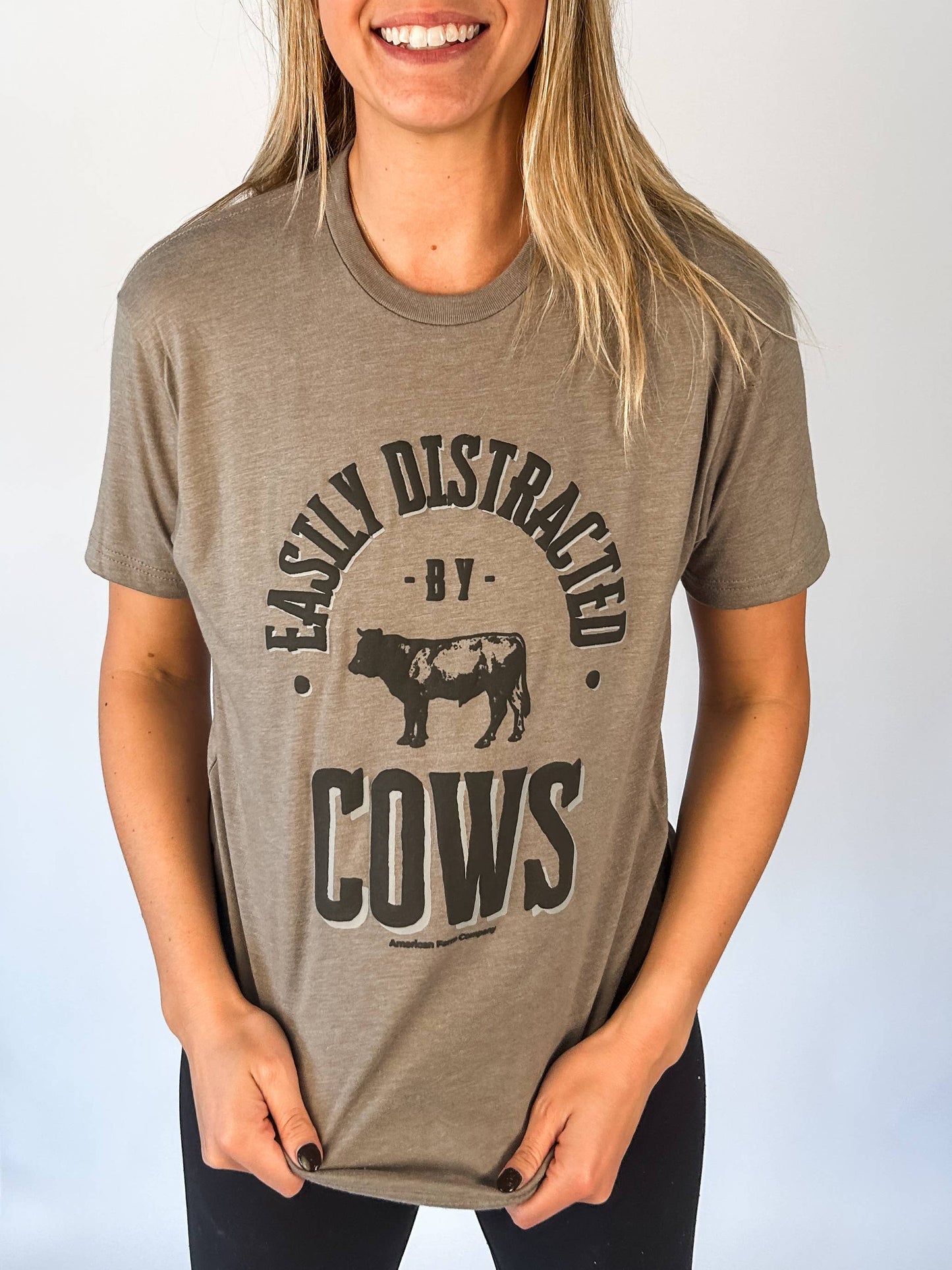 Easily Distracted By Cows Tee