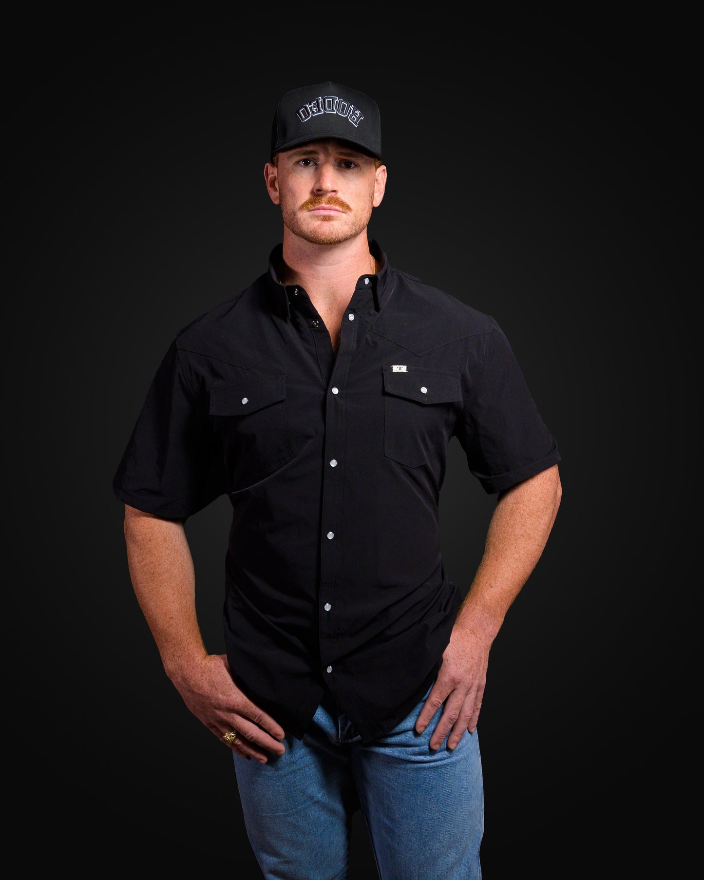 FERRELL PEARL SNAP SHORT SLEEVE