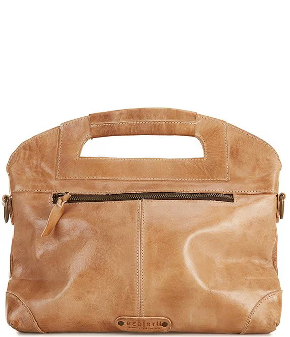 BED STU GREENWAY PURSE/Tan Rustic