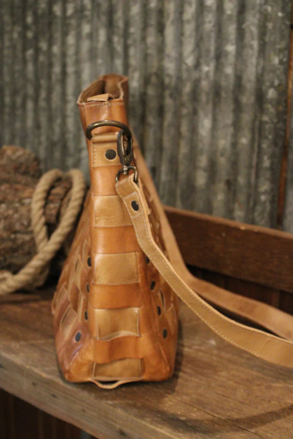 Bed Stu Orchid/Tan Oats Rustic