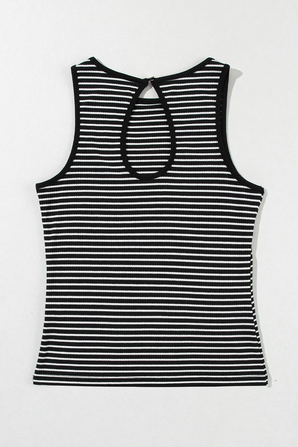 Striped Ribbed Tank