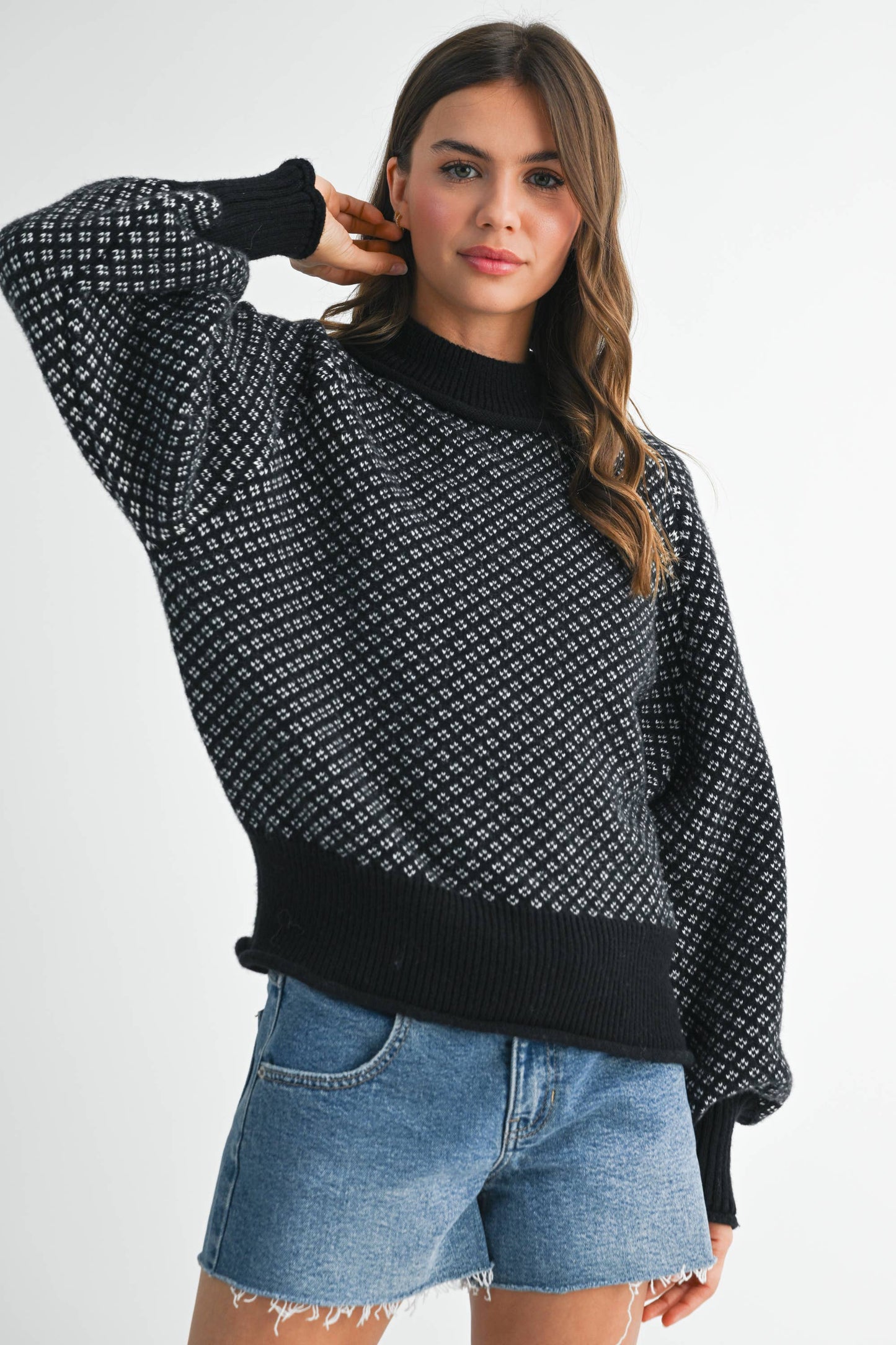 Echo Sweater/Blk