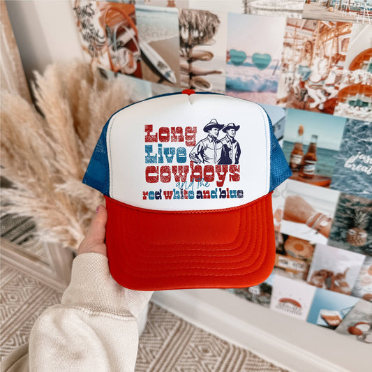 Long Live Cowboys Trucker Hat