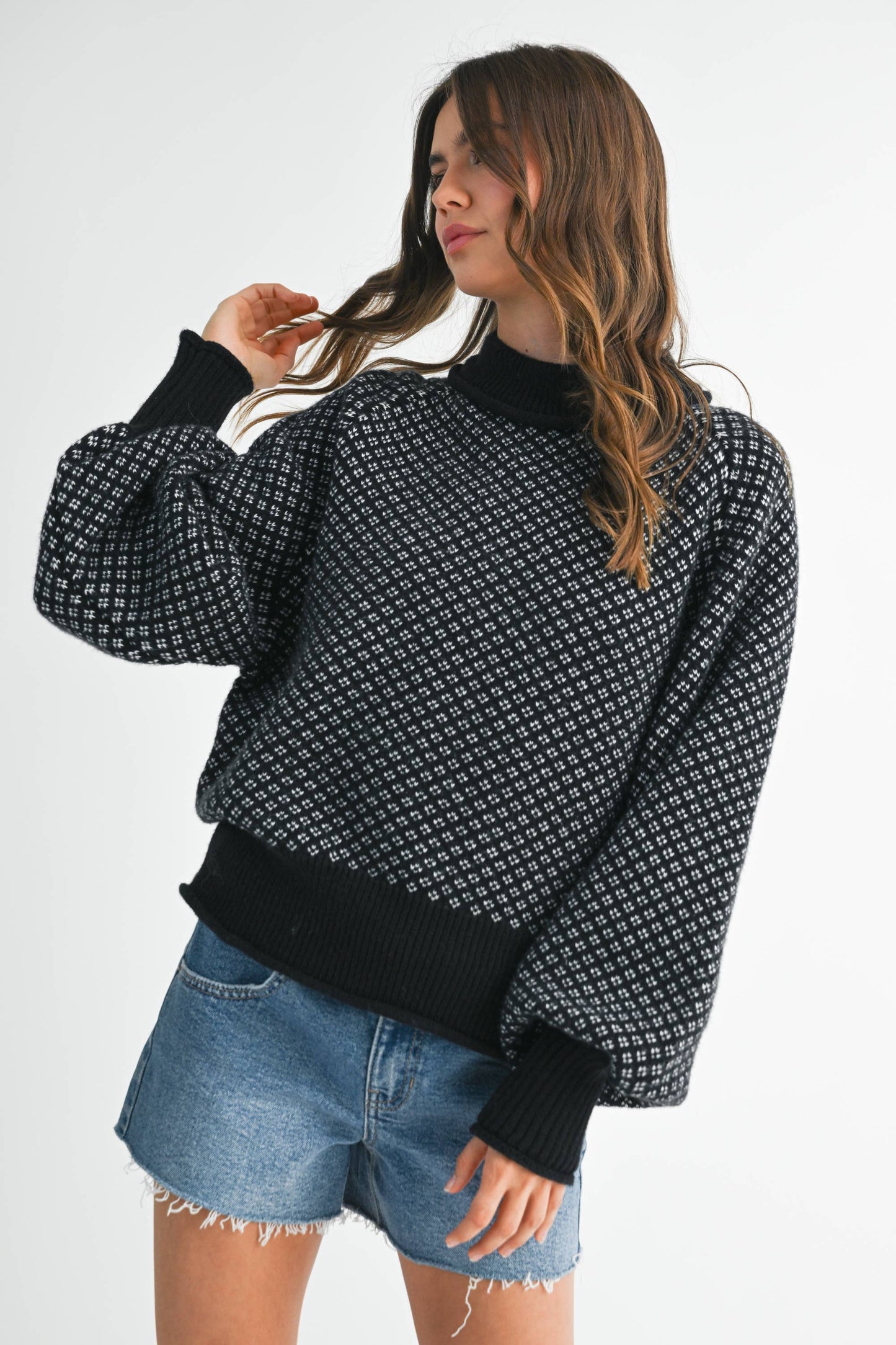 Echo Sweater/Blk