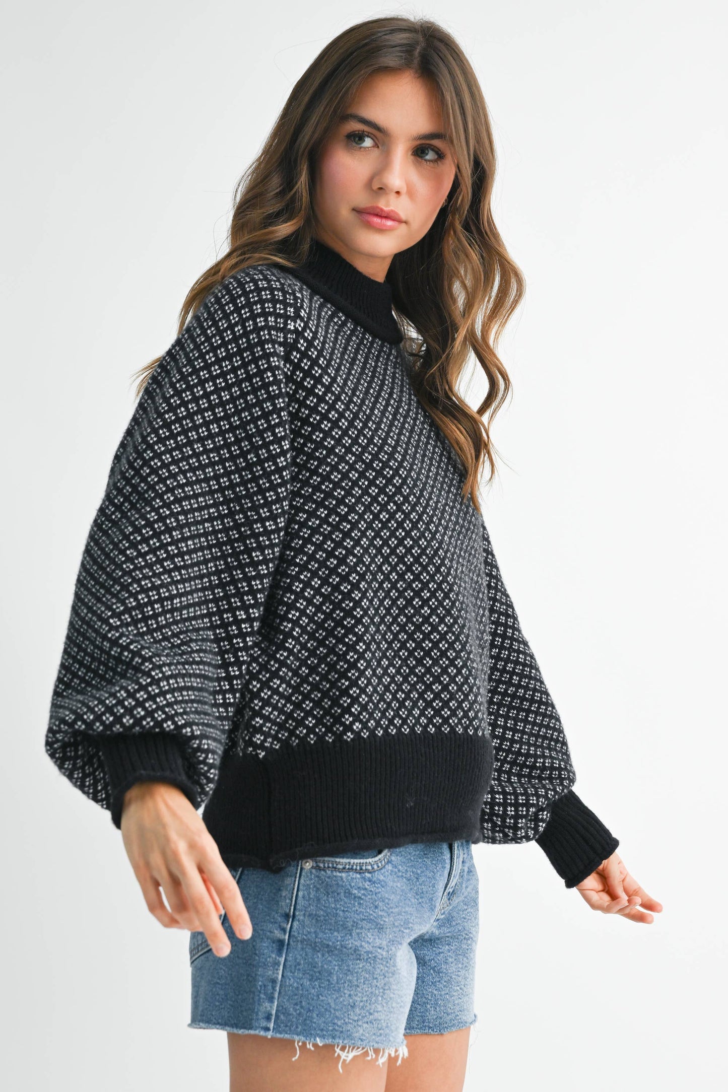 Echo Sweater/Blk