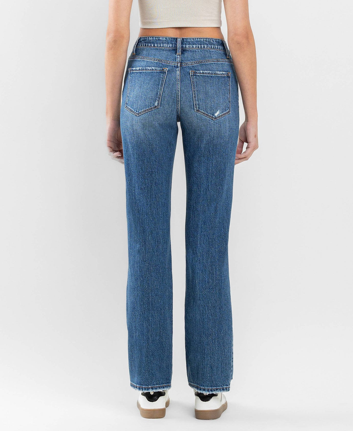 HIGH RISE RELAXED STRAIGHT JEANS