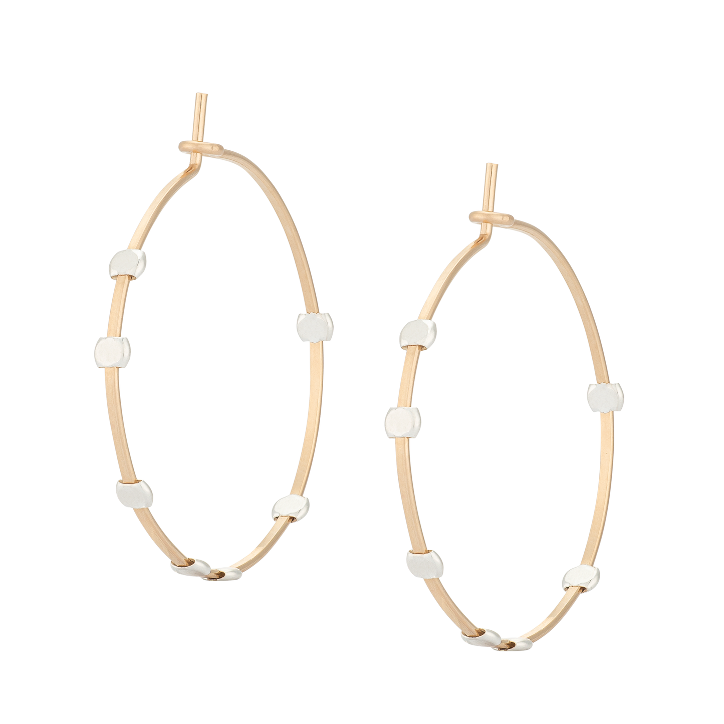 Cosmos Hoop Earrings