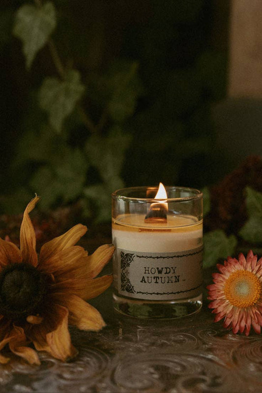 Howdy Autumn Candle 2 oz.