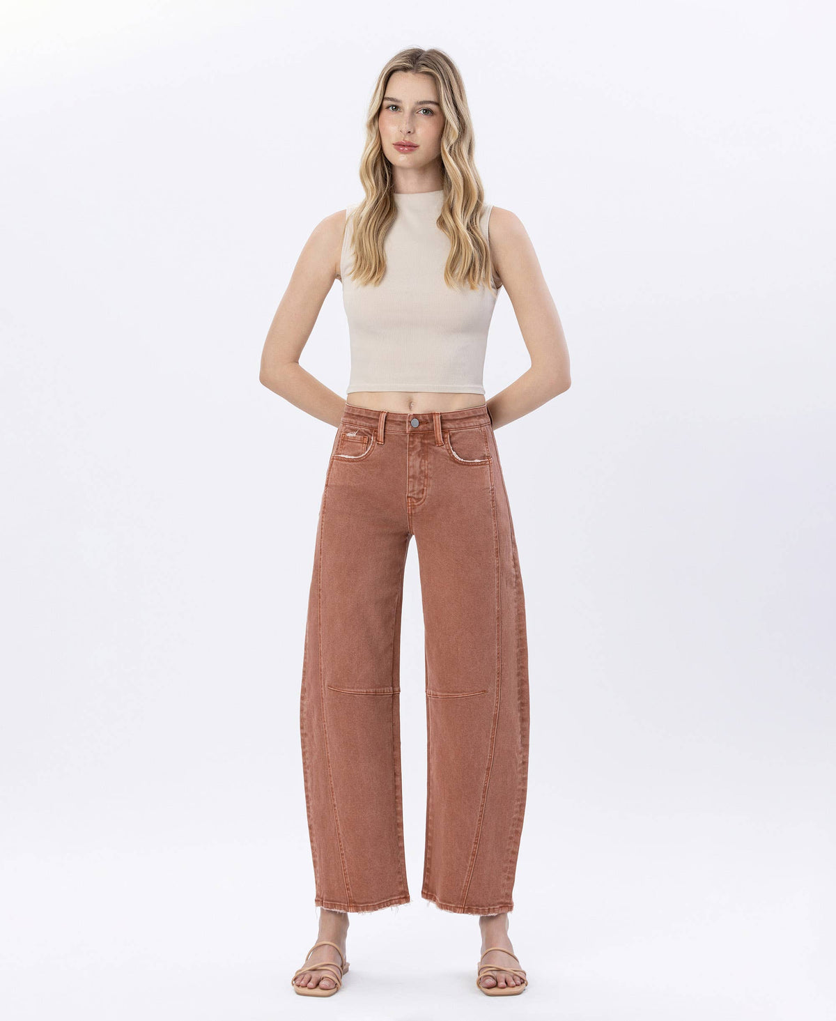 COPPER BARREL JEANS