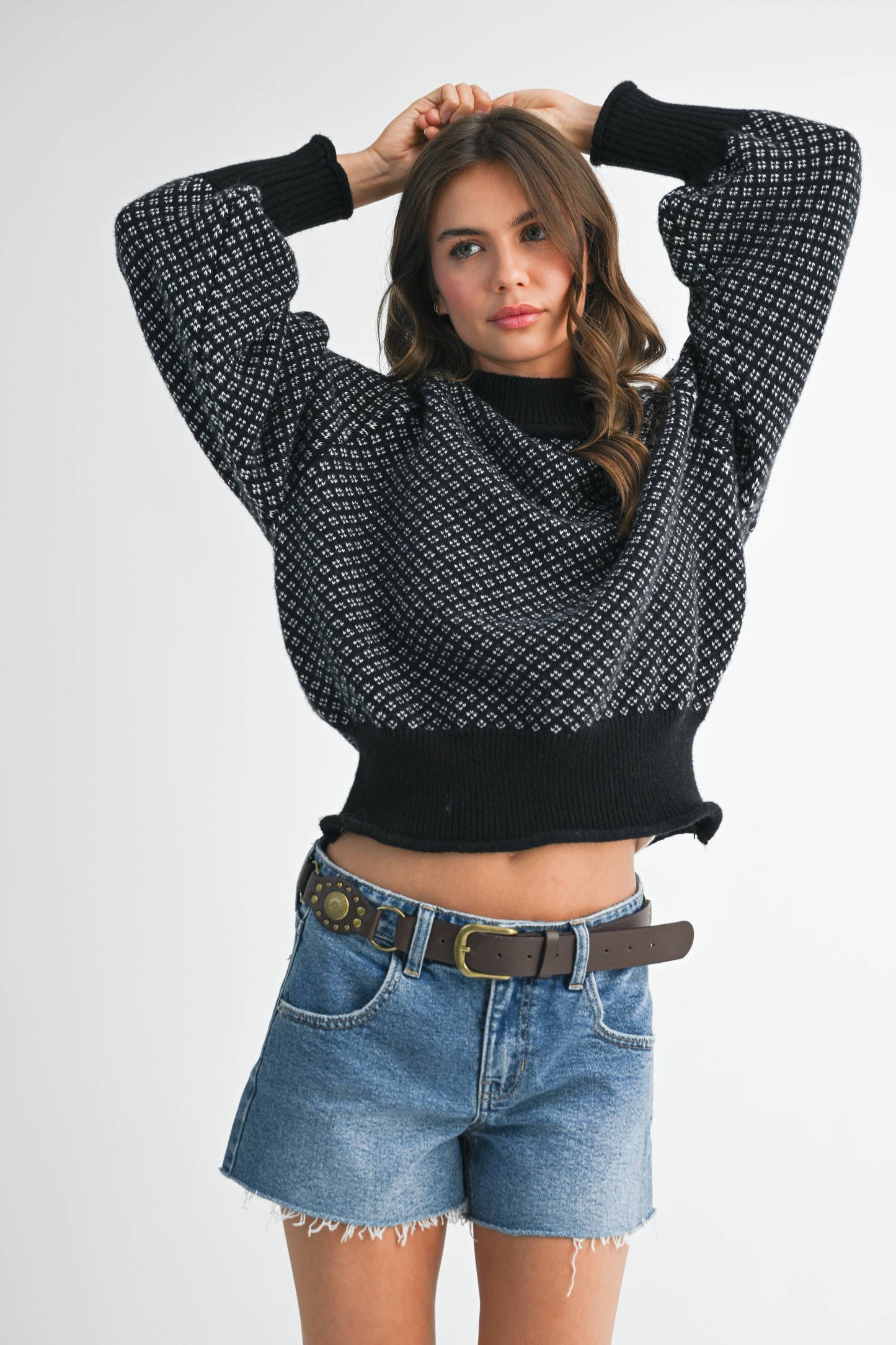 Echo Sweater/Blk