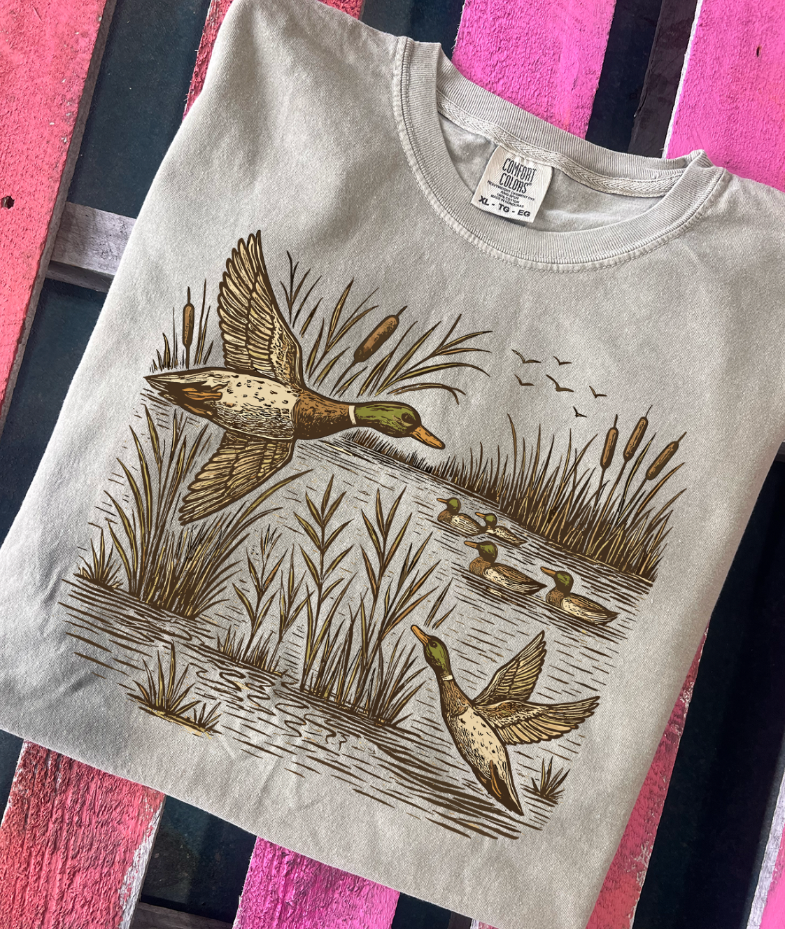 Flying Mallards/Khaki