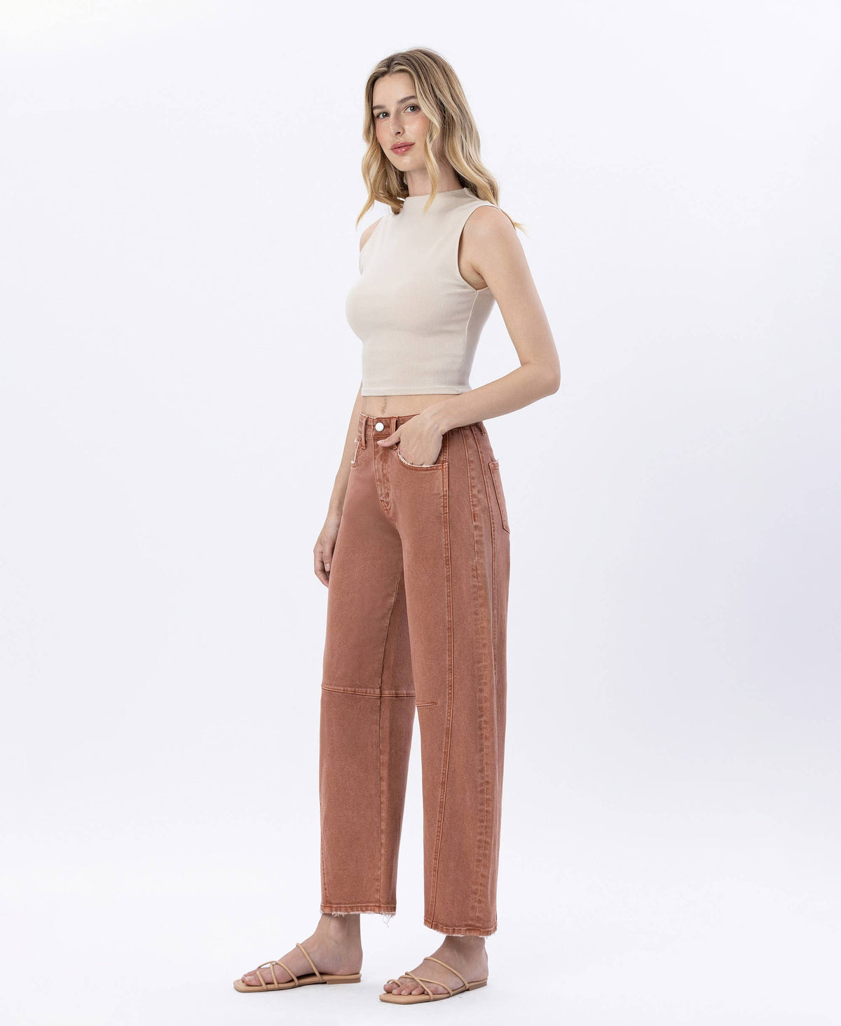 COPPER BARREL JEANS