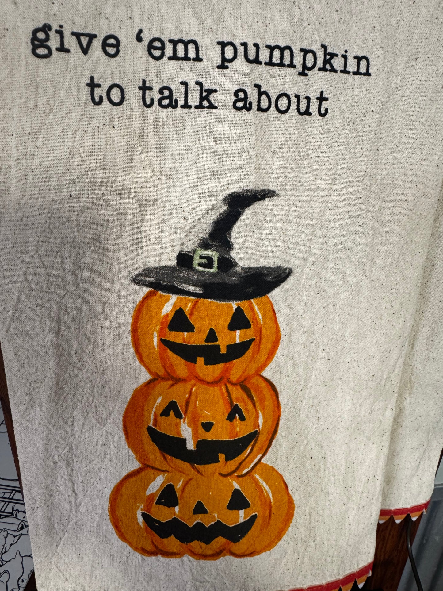 Fall Towel/Pumpkin