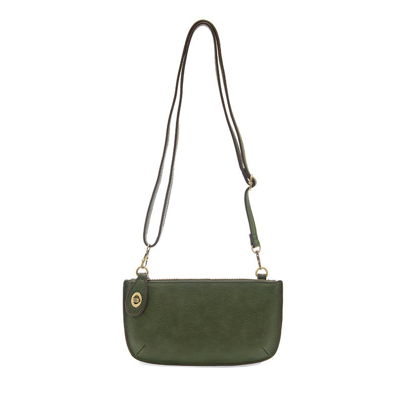 joy/Mini Wristlet Clutch/Hunter Green