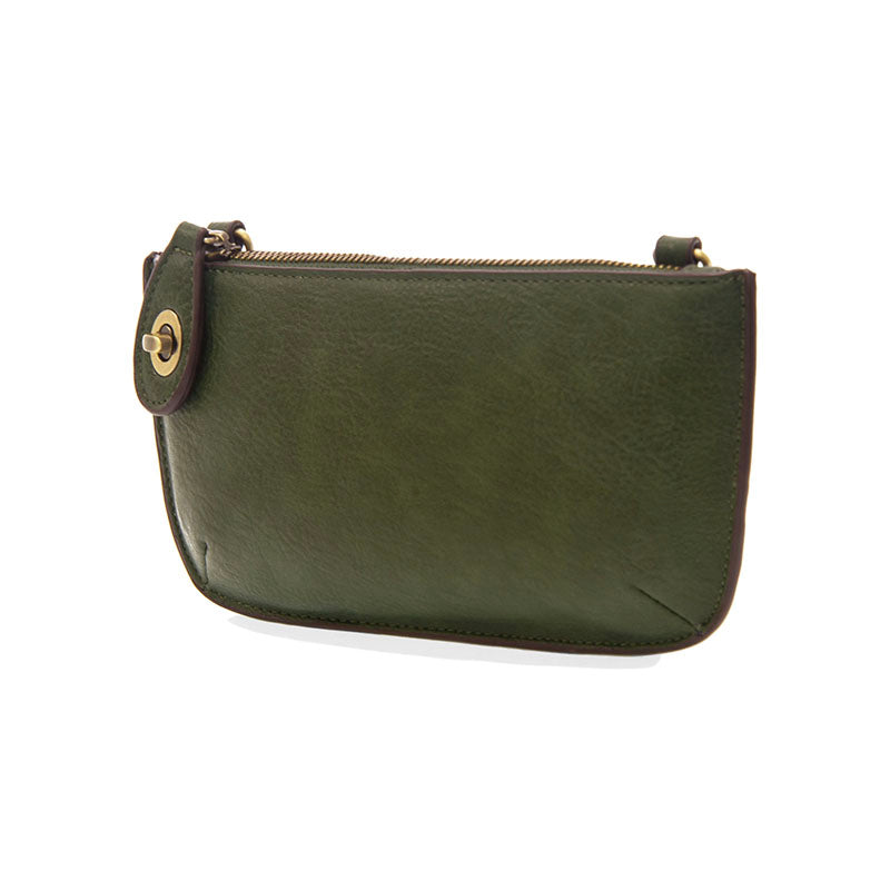 joy/Mini Wristlet Clutch/Hunter Green