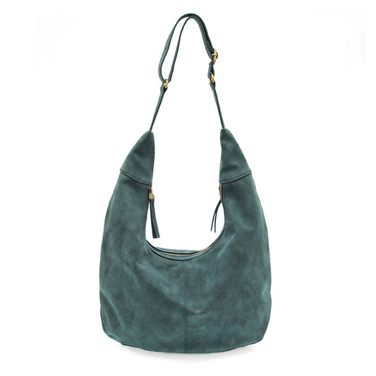 joy/ROCHELLE CRESENT HOBO/deep teal
