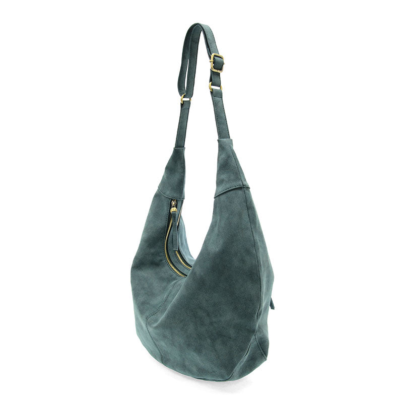 joy/ROCHELLE CRESENT HOBO/deep teal