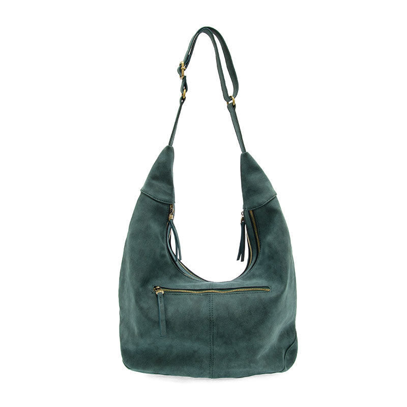 joy/ROCHELLE CRESENT HOBO/deep teal