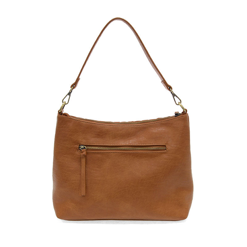 joy/COGNAC WINNIE WOVEN HOBO