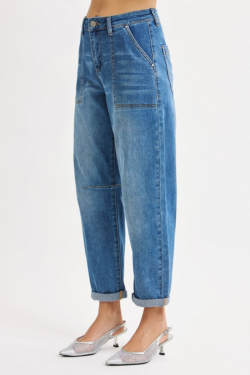 Risen Slouchy Relaxed Barrel/Medium