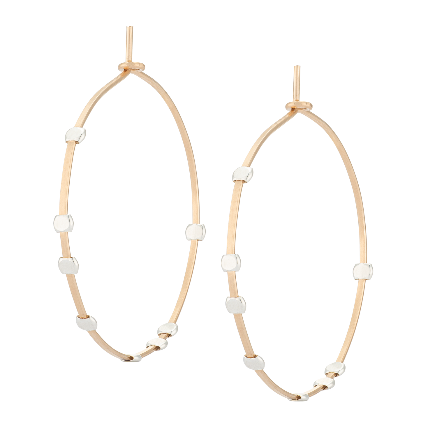 Cosmos Hoop Earrings