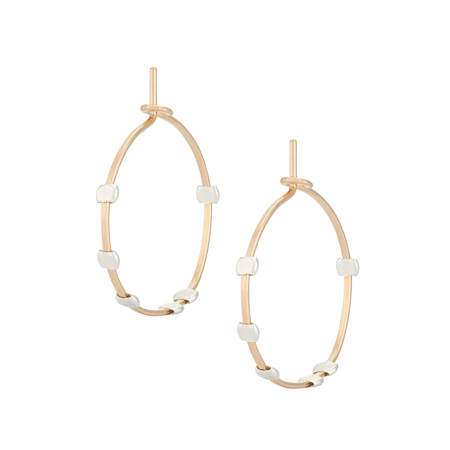 Cosmos Hoop Earrings