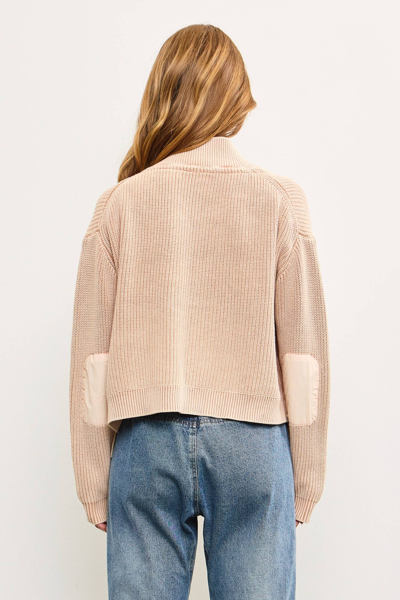 KNIT CARDIGAN: ROSE / Size S