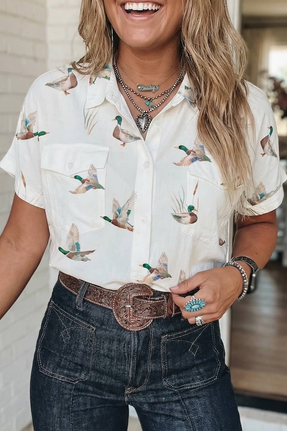Mallard Button Shirt