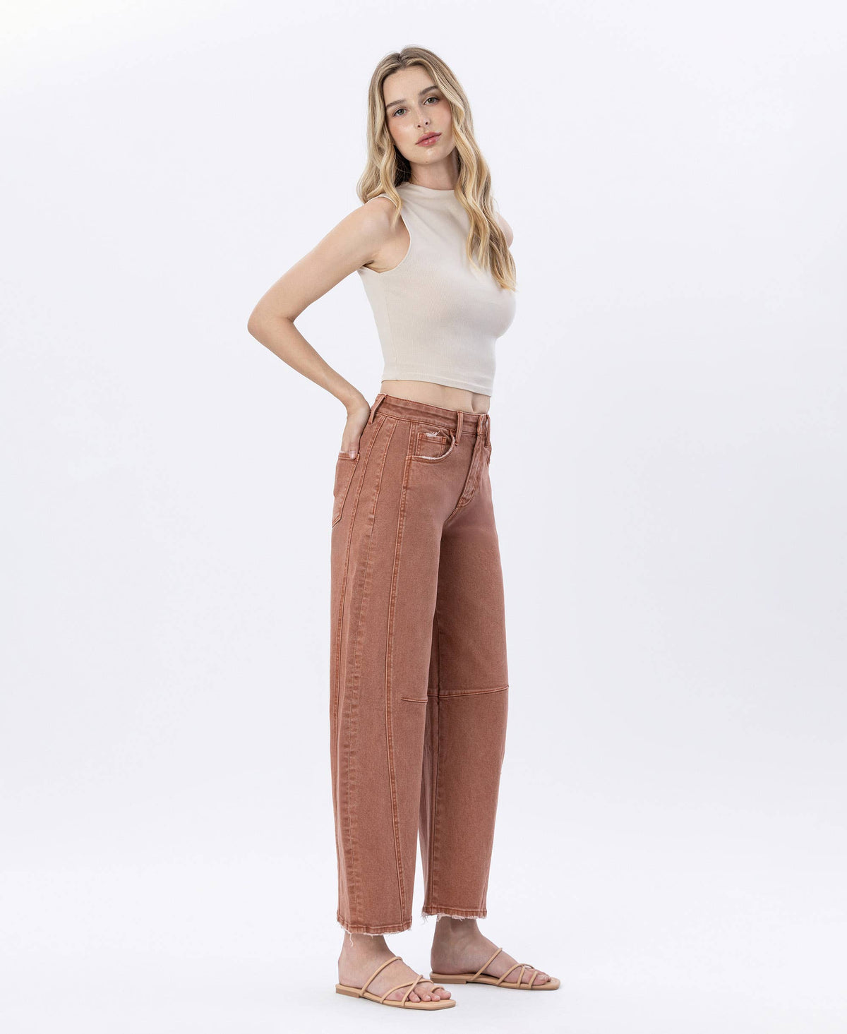 COPPER BARREL JEANS