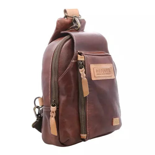 Bed Stu Beau Crossbody/Teak Oats Rustic