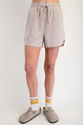 Knit Dolphin Hem Shorts